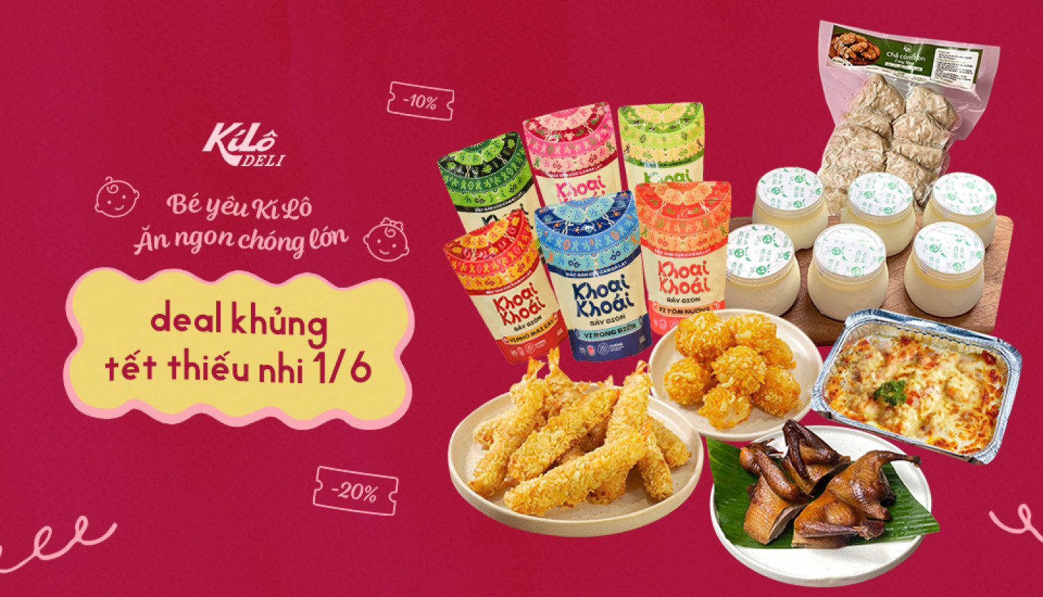 Kí Lô Deli - Bếp ngon truyền thống promo